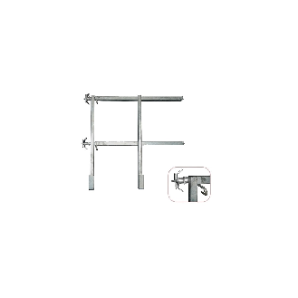 Barrière de sécurité extensible galvanisée-Lire la description
