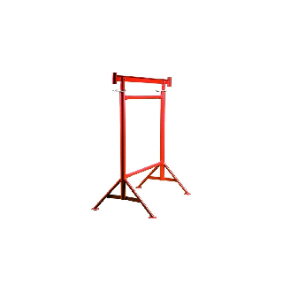 Tréteau Ø 49 de 1.45 à 2.65 m peint pieds fixes-Lire la description