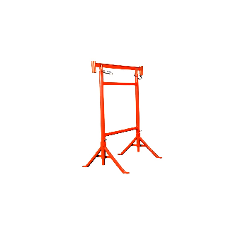 Tréteau Ø 49 de 1.05 à 1.85 m peint pieds pivotants-Lire la description