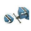 Etau mondial avec mors interchangeables 100 mm