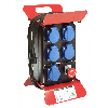Coffret de chantier IP44 - 5 prises de courant NF à clapet Coffret de chantier IP44 - 5 prises de courant NF à clapet