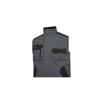 Gilet de travail M5 gris-noir Taille M-Lire la description