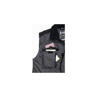 Gilet de travail M5 gris-noir Taille L-Lire la description