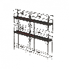 Échafaudage en acier galvanisé 42 m² Échafaudage en acier galvanisé 42 m²
