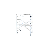 Échafaudage roulant aluminium 2.90 m
