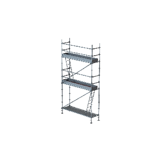 Échafaudage multidirectionnel 24 m²-Lire la description