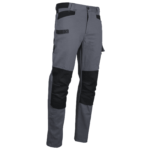Pantalon bicolore multipoches Ponce Taille 48-Lire la description