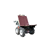 Mini dumper 4 roues motrices avec benne et plateau
