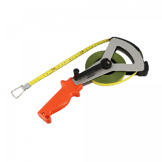 Mesure roulante classe II 30m x 13mm étrier Y aluminium-Lire la description