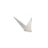 Equerre à double onglet 125 mm Equerre à double onglet 125 mm
