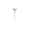 Fourche avec vérin de réglage 0.85 m