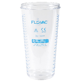 Pot de 2 litres pour sacs jetables FLOVAC-Lire la description