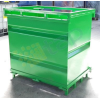 Conteneur à fond ouvrant 500 litres laqué vert