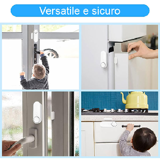 Contatto magnetico per porte e finestre - TUYA-Leggi tutto