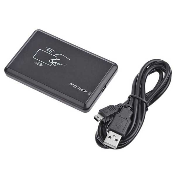 Lecteur RFID NFC 13,56 MHz avec interface USB-Leer más