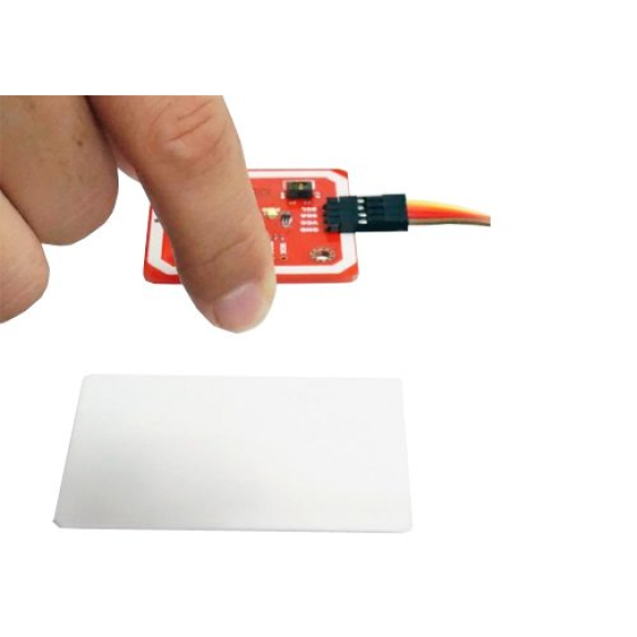 Lettore NFC RFID con due trasponder-Leggi tutto