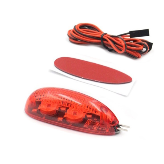 Segnalatore LED rosso 12 V-Leggi tutto