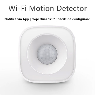 Sensore PIR Smart wireless WiFi - TUYA-Leggi tutto
