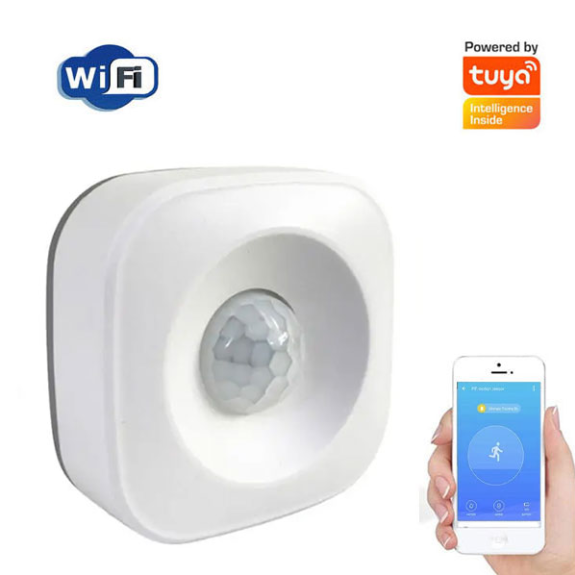 Capteur PIR WiFi intelligent sans fil - TUYA-Leer más