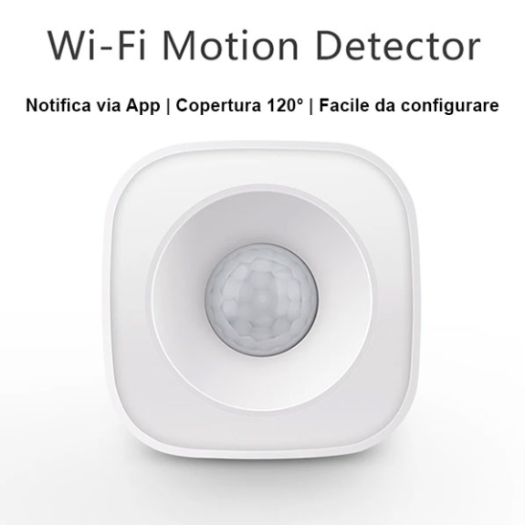 Sensore PIR Smart wireless WiFi - TUYA-Leggi tutto