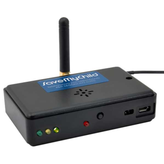 Dispositivo anti-abbandono per seggiolino auto con modulo GSM-Leggi tutto