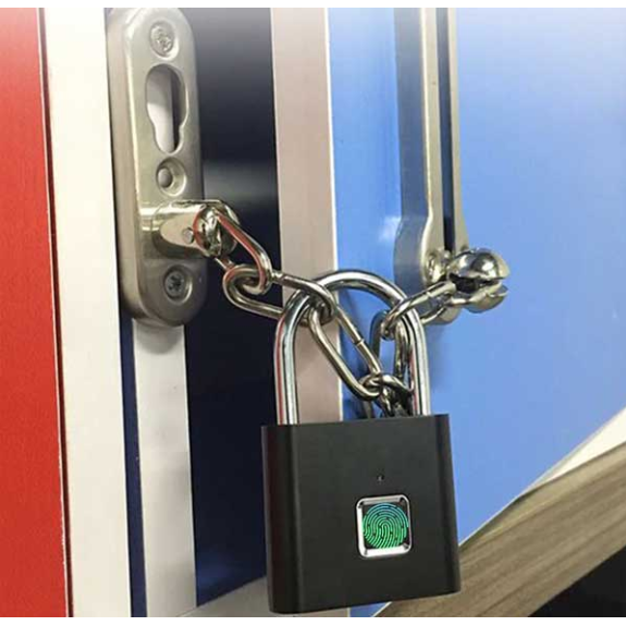 Lucchetto con lettore di impronte digitali-Leggi tutto