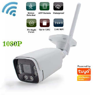 Telecamera IP WiFi FULL HD con audio bidirezionale-Leggi tutto