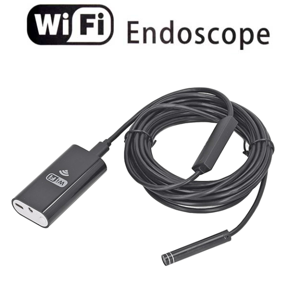Telecamera Endoscopica Wi-Fi per Smartphone e PC-Leggi tutto