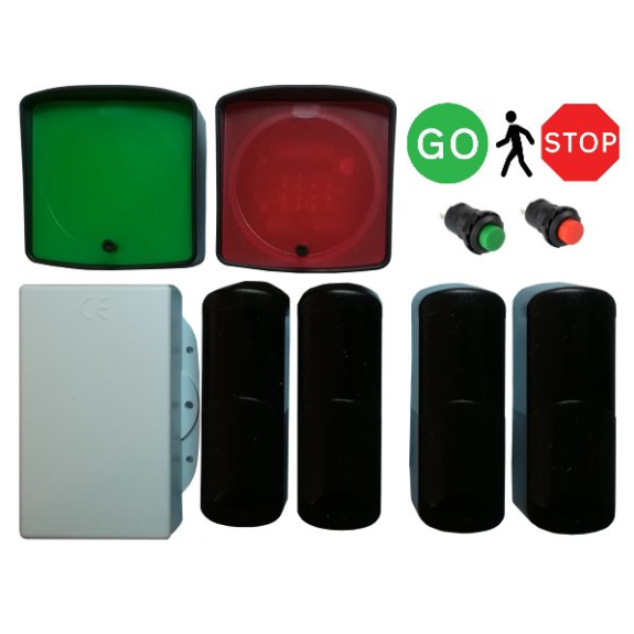 Set semaforo per controllo accessi-Leggi tutto