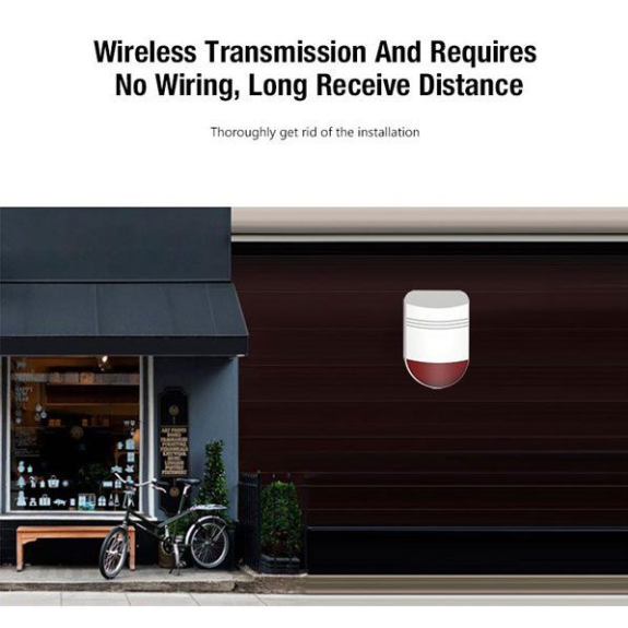 Sirena Wireless da esterno per antifurto FR575/FR653-Leggi tutto