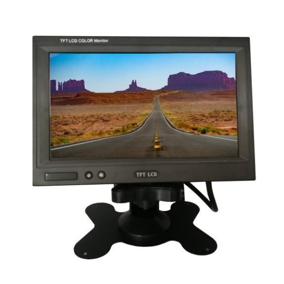 Monitor TFT LCD 7" con OSD e Doppio Ingresso Video-Leggi tutto
