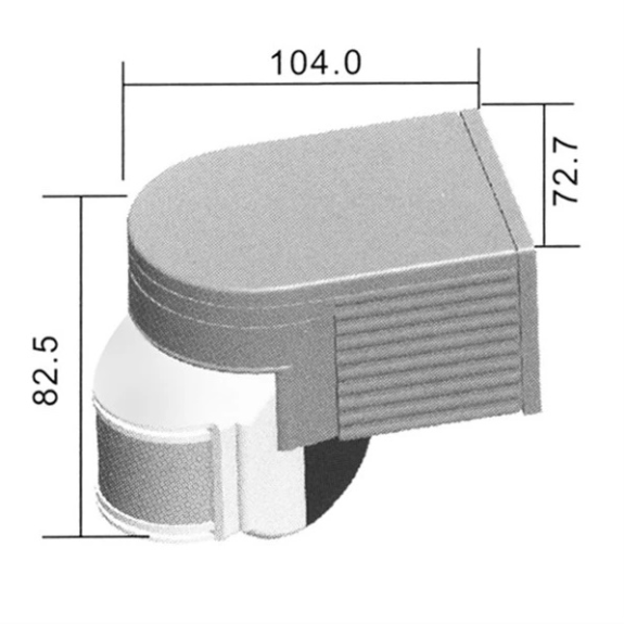 SENSORE PIR PER LAMPADE FINO A 1200 W-Leggi tutto