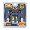 Coppia video balun passivi TVI/CVI/AHD/CVBS su cavo UTP - 4K - 400m