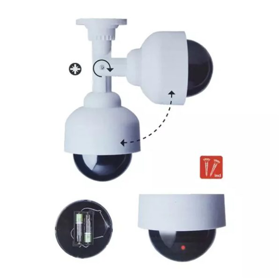 Falsa telecamera Dome con led-Leggi tutto