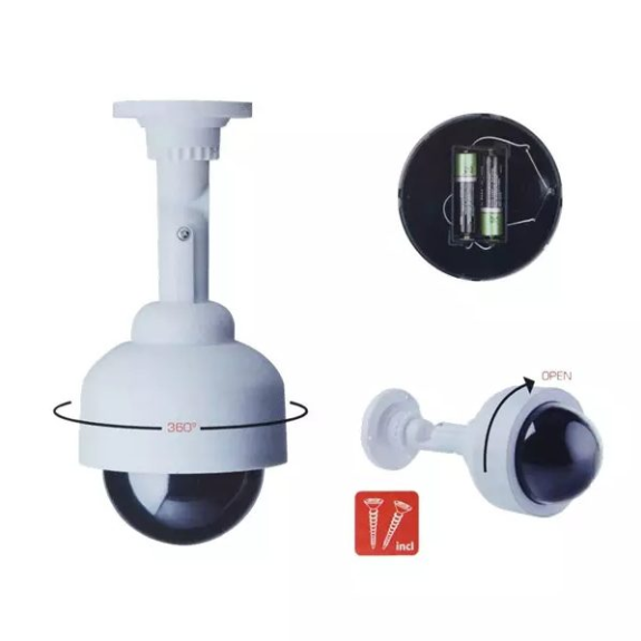 Falsa telecamera Dome con led-Leggi tutto