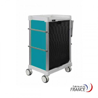 Chariot Caméléon 14 niveaux 1 tablette et 3 rails-Lire la description