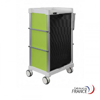 Chariot Caméléon 16 niveaux 1 tablette et 3 rails-Lire la description