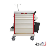Chariot Novelo d'urgence 5 tiroirs avec accessoires