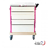 Chariot Novelo pour distribution des médicaments en centre hospitalier et clinique - 24 patients