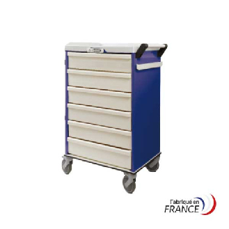 Chariot de distribution en aluminium pour 36 résidents-Lire la description