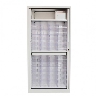 Armoire long séjour A18 équipée pour le stockage mensuel des médicaments de 45 résidents-Lire la description