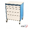 Caisson simple mobile avec 5 tiroirs