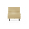 Fauteuil lit Français 1 Place ROLLER 80 SMALL sans accoudoirs - GINKGO - MASTIC