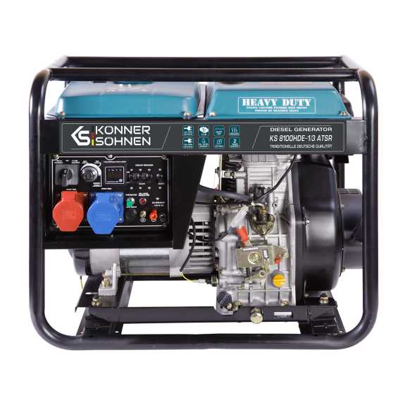 Dieselgenerator KS 8100HDE-1/3 ATSR (EURO V) Spannung, V 230/400 Max./nom. Leistung (230V), kW 5.5/5.0-Beschreibung lesen