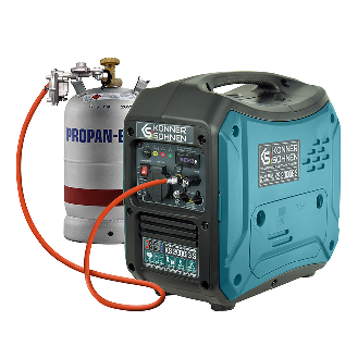 Benzin-Gas-Inverter-Generator KS 2000iG S Spannung, V 230 Maximale Leistung, kW 2.0-Beschreibung lesen
