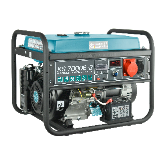 Benzingenerator KS 7000E-3-Beschreibung lesen