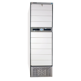 Cassettiera Refrigerata per Farmaci, due temperature positive, due motori indipendenti, 10 cassetti in alluminio, 220V-Leggi tutto