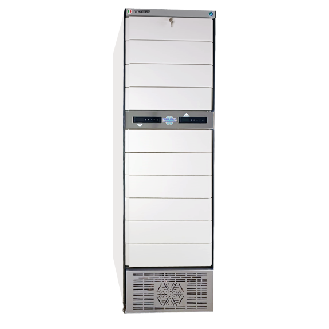 Cassettiera Refrigerata per Farmaci, due temperature positive, due motori indipendenti, 10 cassetti in alluminio, 220V-Leggi tutto