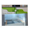 Vetrina Refrigerata, unica temperatura positiva, un motore, 06 cassetti interni in alluminio totalmente estraibili ed un ripiano, 220V