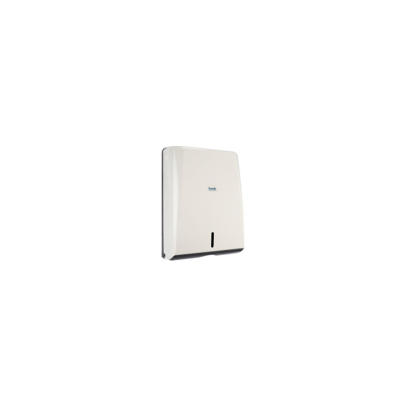 Distributeur essuie-mains pliés en V Evadis Blanc / Bouton Poussoir Distributeur essuie-mains pliés en V Evadis Blanc / Bouton Poussoir-Lire la description